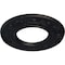 Ekena Millwork Daniela Ceiling Medallion (Fits Canopies up to 3 7/8"), 8"OD x 3 7/8"ID x 1/2"P, Steel Gray CM08DNSGS - alternate 2